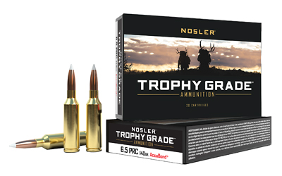 NOSLER TGA 6.5 PRC 140GR AB 20/200
