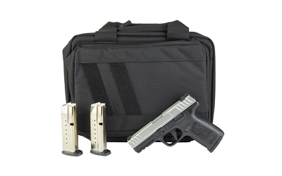 S&W SD9 2.0 9MM 4" 16RD BLK/SLV BNDL